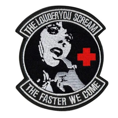 A-Style Position Sexy Patch Sex Instructor First Lesson Free Funny Hilarious Motorcycle Biker LOVING Applique Badge