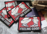 Sexy Funny Sex Adult Joke Patch Enjoy the Suck FEELING GOOD Rock Punk BIKER Dirty Fun Patches Badge For