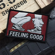 Sexy Funny Sex Adult Joke Patch Enjoy the Suck FEELING GOOD Rock Punk BIKER Dirty Fun Patches Badge For