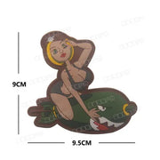 A-Style Position Sexy Patch Sex Instructor First Lesson Free Funny Hilarious Motorcycle Biker LOVING Applique Badge