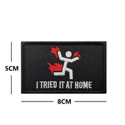A-Style Position Sexy Patch Sex Instructor First Lesson Free Funny Hilarious Motorcycle Biker LOVING Applique Badge