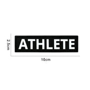 No Pain No Gain Fitness and Sports Series Tactical Embroidered Patches Bench Press Armband Backpack Badge with Hook Backing