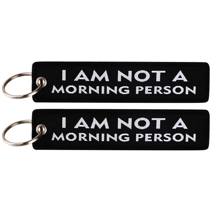 I AM NOT A MORNING PERSON