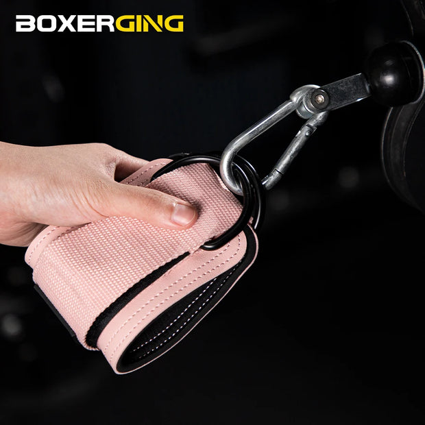 1Pcs Leather Fitness Ankle Straps Adjustable D-Ring Foot Support Cuffs Gym Leg Strength Workouts Pulley Buckle Sports Feet Guard