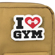 NO PAIN NO GAIN GYM fitness Embroidered luminous PVC Patch Outdoor Morale armband Hook Loop Backpack Tactical Badge Applique