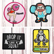 Deadlift Embroidered Patch Hook & Loop Sew on Embroidery Military Badge