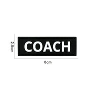 No Pain No Gain Fitness and Sports Series Tactical Embroidered Patches Bench Press Armband Backpack Badge with Hook Backing