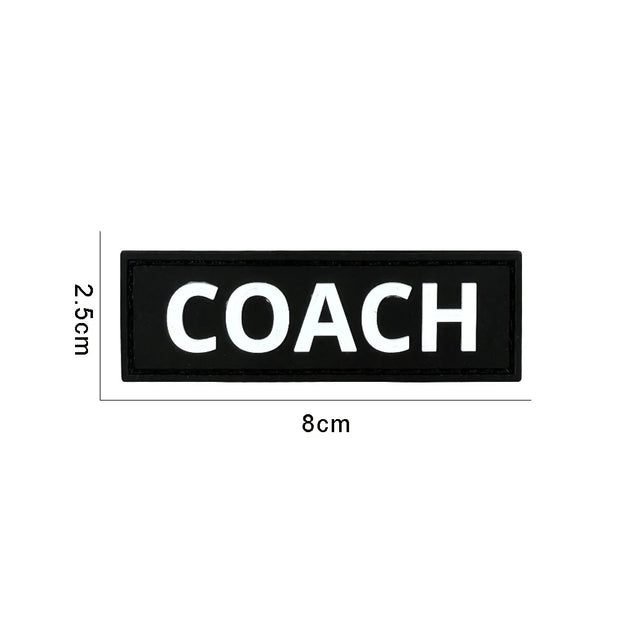 No Pain No Gain Fitness and Sports Series Tactical Embroidered Patches Bench Press Armband Backpack Badge with Hook Backing