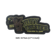 Sexy Funny Sex Adult Joke Patch Enjoy the Suck FEELING GOOD Rock Punk BIKER Dirty Fun Patches Badge For