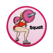 Deadlift Embroidered Patch Hook & Loop Sew on Embroidery Military Badge