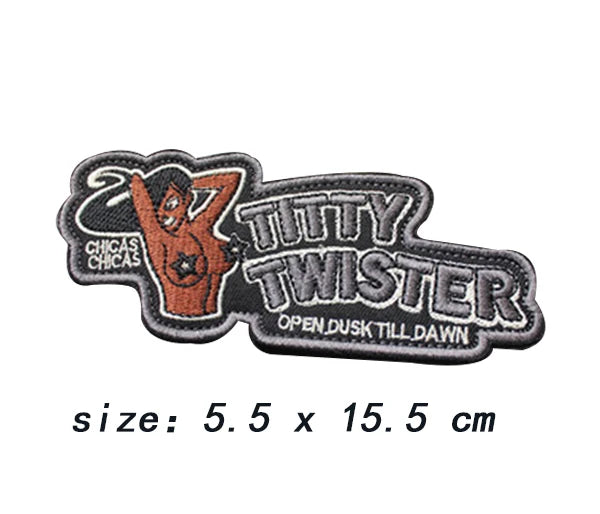 Sexy Funny Sex Adult Joke Patch Enjoy the Suck FEELING GOOD Rock Punk BIKER Dirty Fun Patches Badge For
