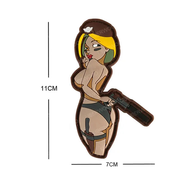 Sexy Funny Sex Adult Joke Patch Enjoy the Suck FEELING GOOD Rock Punk BIKER Dirty Fun Patches Badge For