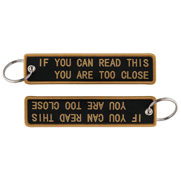 IF YOU CAN READ THIS YOU ARE TOO CLOSE