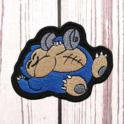 Cartoon Embroidered Patch Hook & Loop Sew on Embroidery Military Badge
