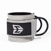 1Pcs Leather Fitness Ankle Straps Adjustable D-Ring Foot Support Cuffs Gym Leg Strength Workouts Pulley Buckle Sports Feet Guard