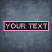 NAME/TEXT PATCH INDIVIDUELL