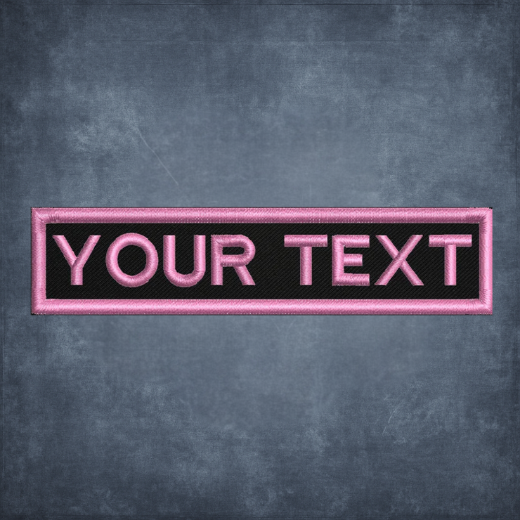 NAME/TEXT PATCH INDIVIDUELL