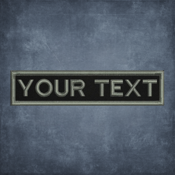 NAME/TEXT PATCH INDIVIDUELL