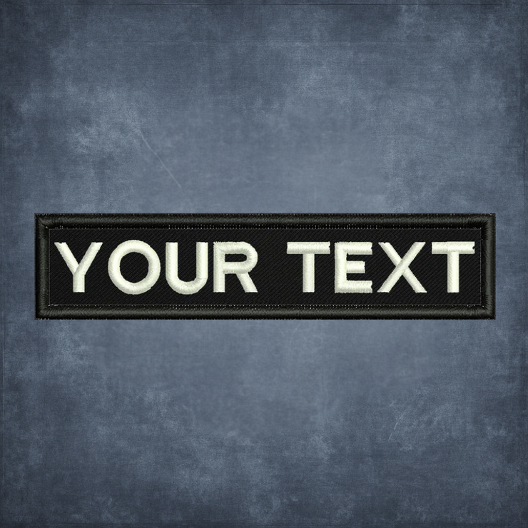 NAME/TEXT PATCH INDIVIDUELL