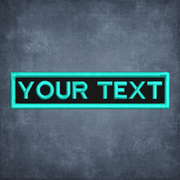 NAME/TEXT PATCH INDIVIDUELL
