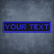 NAME/TEXT PATCH INDIVIDUELL