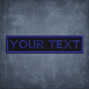 NAME/TEXT PATCH INDIVIDUELL